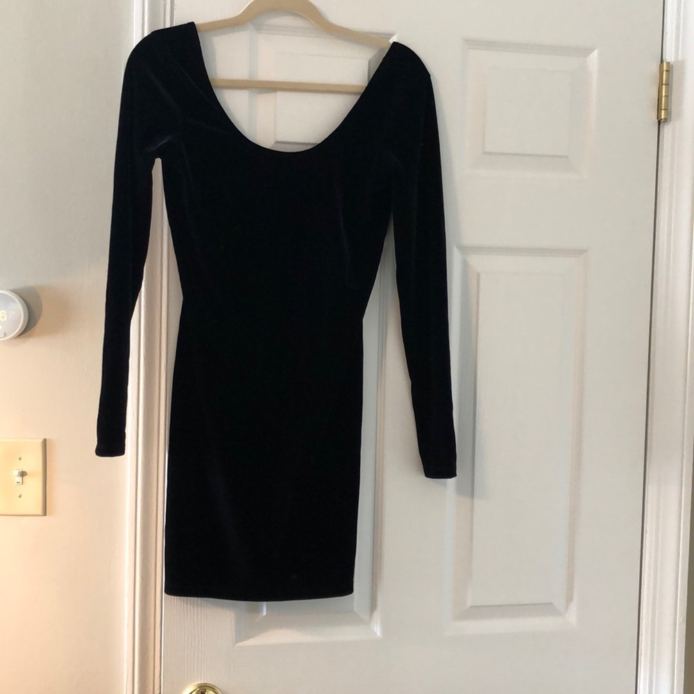 Velvet bodycon